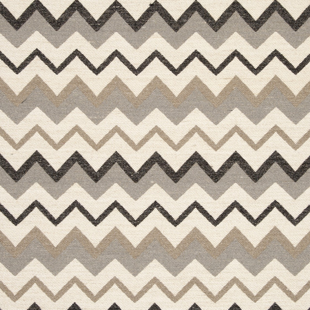 Chooli Ebony by Clarke And Clarke Designer Fabric CLARKE & CLARKE NAVAJO VISCOSE - 56%;COTTON - 18%;LINEN - 14%;POLYESTER - 12% Turkey HEAVY Horizontal: 2.8 and Vertical: 10.47 54 - Swanky Fabrics -