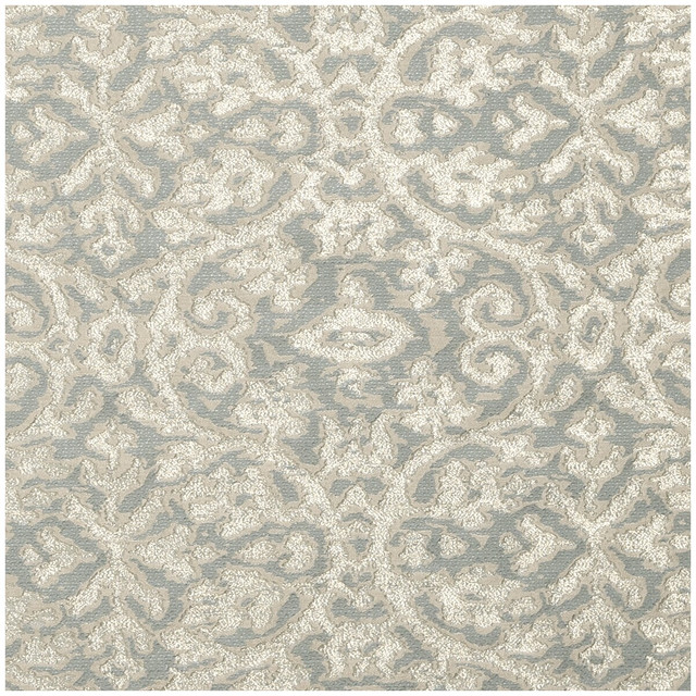 Imperiale Mineral by Clarke And Clarke Designer Fabric CLARKE & CLARKE IMPERIALE NYLON - 35%;VISCOSE - 28%;LINEN - 26%;METAL - 11% India MEDIUM Horizontal: 9.45 and Vertical: 9.65 57 - Swanky Fabrics -