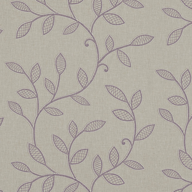 Hetton Heather by Clarke And Clarke Designer Fabric CLARKE & CLARKE RICHMOND POLYESTER - 52%;COTTON - 48% India - Horizontal: 16.93 and Vertical: 18.35 54 - Swanky Fabrics -