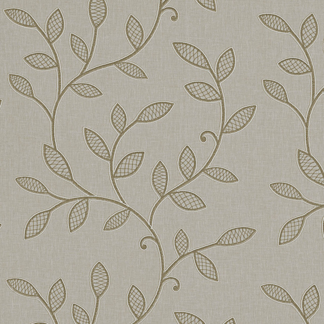 Hetton Natural by Clarke And Clarke Designer Fabric CLARKE & CLARKE RICHMOND POLYESTER - 52%;COTTON - 48% India - Horizontal: 16.93 and Vertical: 18.35 54 - Swanky Fabrics -