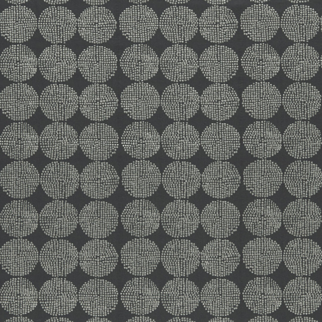 Kiko Charcoal by Clarke And Clarke Designer Fabric CLARKE & CLARKE AMARA VISCOSE - 63%;COTTON - 24%;POLYESTER - 13% India - Horizontal: 7.05 and Vertical: 4.41 55 - Swanky Fabrics -