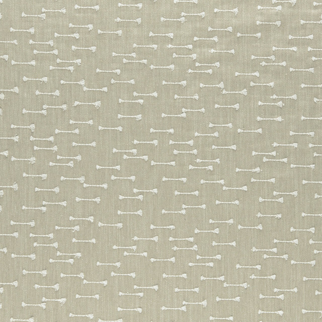 Nala Natural by Clarke And Clarke Designer Fabric CLARKE & CLARKE AMARA COTTON - 25%;LINEN - 25%;POLYESTER - 25%;VISCOSE - 25% India - Horizontal: 8.86 and Vertical: 6.22 55 - Swanky Fabrics -