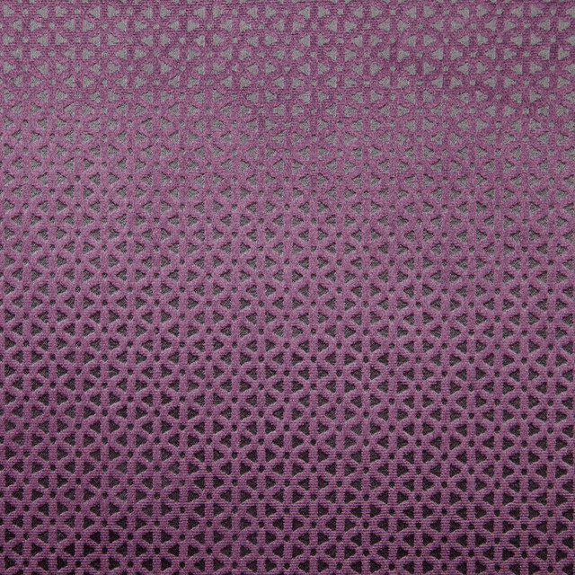 Loreto Aubergine by Clarke And Clarke Designer Fabric CLARKE & CLARKE LUSTRO POLYESTER - 100% China HEAVY Horizontal: 0.79 and Vertical: 0.39 55 - Swanky Fabrics -