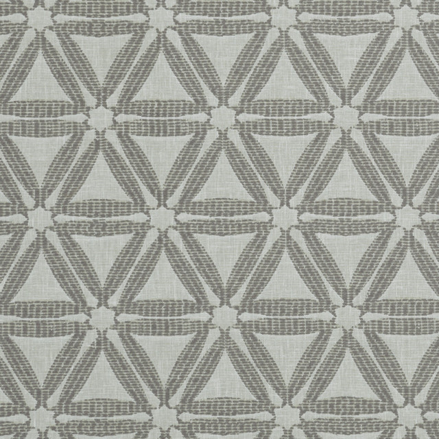 Delta Smoke by Clarke And Clarke Designer Fabric CLARKE & CLARKE DELTA COTTON - 67%;POLYESTER - 33% India - Horizontal: 4.33 and Vertical: 7.48 54 - Swanky Fabrics -