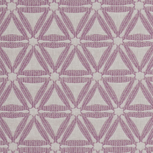 Delta Violet by Clarke And Clarke Designer Fabric CLARKE & CLARKE DELTA COTTON - 67%;POLYESTER - 33% India - Horizontal: 4.33 and Vertical: 7.48 54 - Swanky Fabrics -