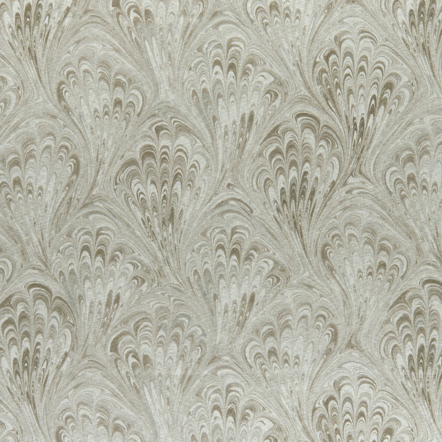 Pavone Ivory by Clarke And Clarke Designer Fabric CLARKE & CLARKE BOTANICA VISCOSE - 67%;COTTON - 33% India MEDIUM Horizontal: 13.58 and Vertical: 11.81 55 - Swanky Fabrics -