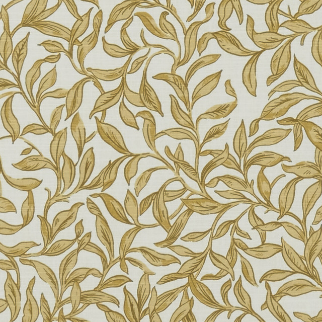 Entwistle Gold by Clarke And Clarke Designer Fabric CLARKE & CLARKE SHERWOOD COTTON - 100% Turkey MEDIUM Horizontal: - and Vertical: - 54 - Swanky Fabrics -
