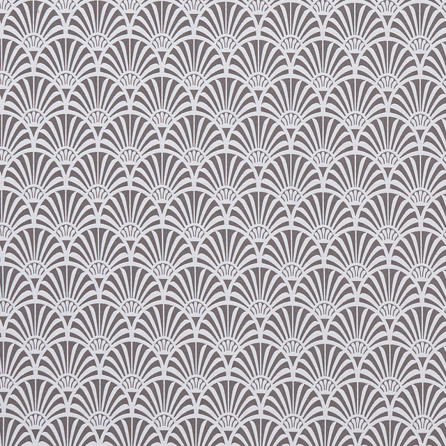 Zellige Charcoal by Clarke And Clarke Designer Fabric CLARKE & CLARKE PRINCE OF PERSIA POLYESTER - 35%;VISCOSE - 34%;COTTON - 31% India - Horizontal: 3.75 and Vertical: 3.625 55.625 - Swanky Fabrics -