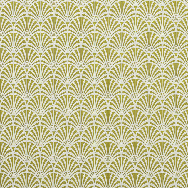 Zellige Chartreuse by Clarke And Clarke Designer Fabric CLARKE & CLARKE PRINCE OF PERSIA POLYESTER - 35%;VISCOSE - 34%;COTTON - 31% India - Horizontal: 3.75 and Vertical: 3.625 55.625 - Swanky Fabrics -
