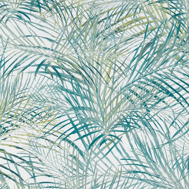 Palmero Mineral by Clarke And Clarke Designer Fabric CLARKE & CLARKE PALMERO COTTON - 100% Spain MEDIUM Horizontal: 27 and Vertical: 35.125 54 - Swanky Fabrics -