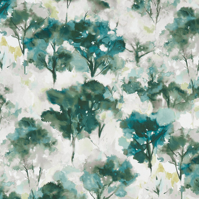 Sagano Forest by Clarke And Clarke Designer Fabric CLARKE & CLARKE PALMERO COTTON - 100% Spain MEDIUM Horizontal: 18 and Vertical: 27.25 54 - Swanky Fabrics -