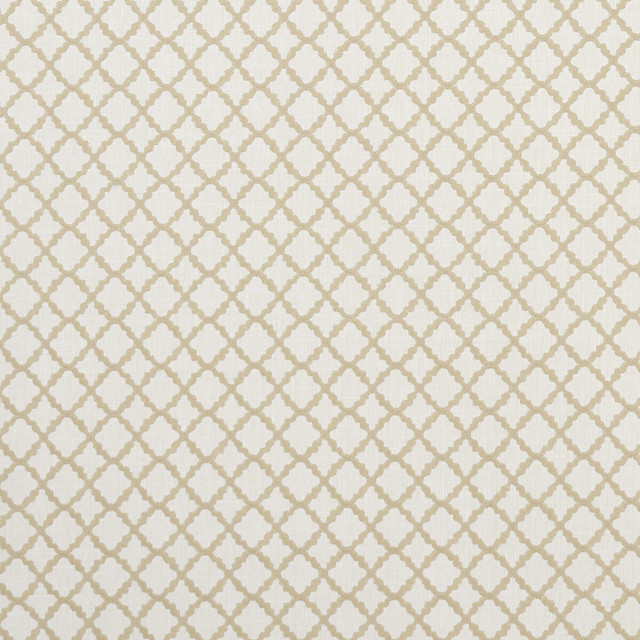Ariyana Natural by Clarke And Clarke Designer Fabric CLARKE & CLARKE PRINCE OF PERSIA COTTON - 61%;POLYESTER - 24%;VISCOSE - 15% India - Horizontal: 1.625 and Vertical: 1.625 50.5 - Swanky Fabrics -