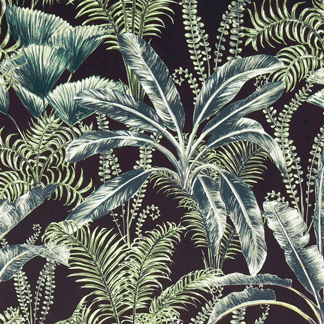 Majorelle Velvet Charcoal by Clarke And Clarke Designer Fabric CLARKE & CLARKE PRINCE OF PERSIA POLYESTER - 100% India HEAVY Horizontal: 26.625 and Vertical: 24.875 53.25 - Swanky Fabrics -