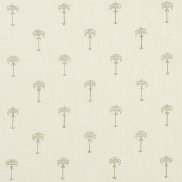 Menara Metallic Champagne/Ivory by Clarke And Clarke Designer Fabric CLARKE & CLARKE PRINCE OF PERSIA COTTON - 96%;POLYESTER - 4% India - Horizontal: 6.25 and Vertical: 6.313 50 - Swanky Fabrics -
