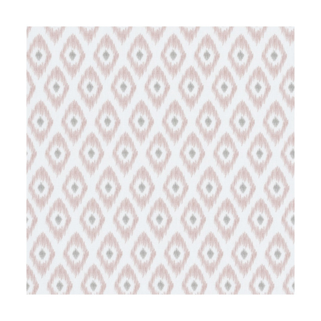 Zora Blush by Clarke And Clarke Designer Fabric CLARKE & CLARKE CO-ORDINATES COTTON - 100% Turkey MEDIUM Horizontal: 1.375 and Vertical: 2.875 54 - Swanky Fabrics -