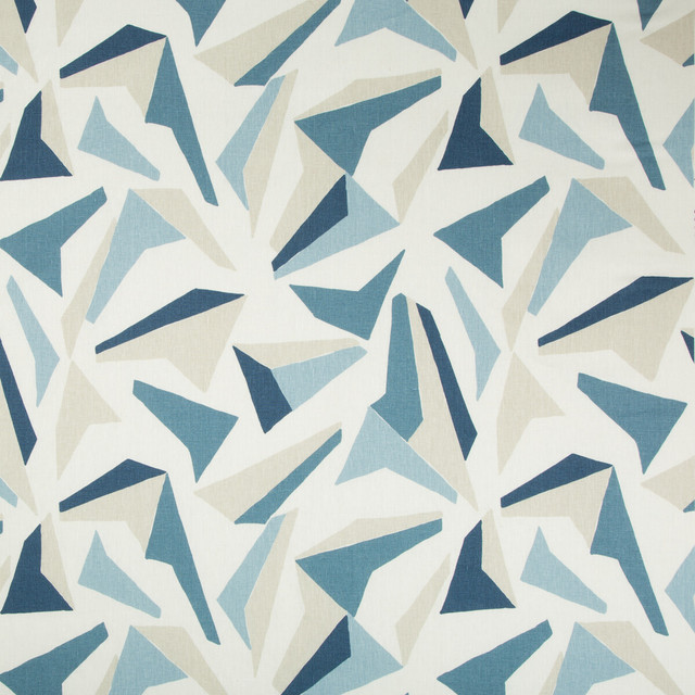 Flock River by Kravet Basics Designer Fabric THOM FILICIA ALTITUDE LINEN - 100% China MEDIUM Horizontal: 27 and Vertical: 27 54 - Swanky Fabrics -