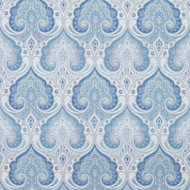 Laticia Sea by Kravet Design Designer Fabric CEYLON COTTON - 90%;LINEN - 10% Pakistan MEDIUM Horizontal: 13.5 and Vertical: 18 54 - Swanky Fabrics -