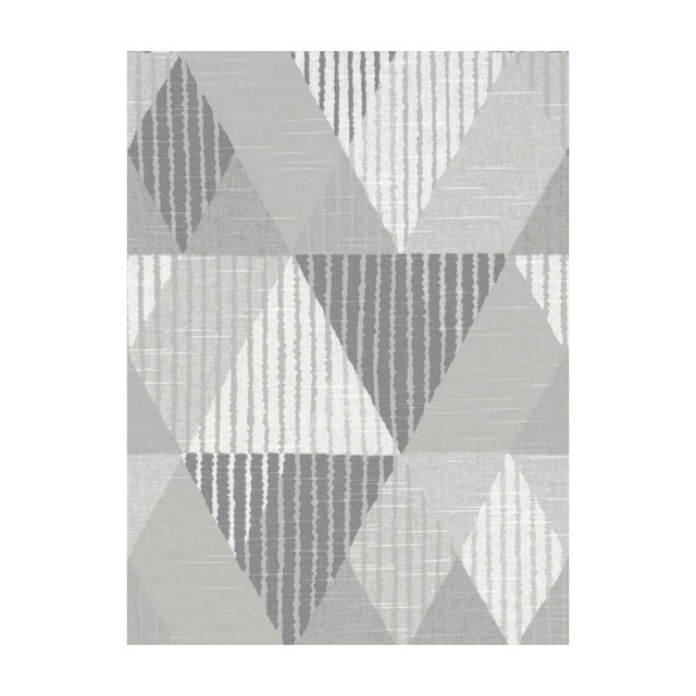 Modpeaks Silver by Kravet Basics Designer Fabric SARAH RICHARDSON HARMONY COTTON - 100% China MEDIUM Horizontal: 13.5 and Vertical: 25 54.5 - Swanky Fabrics -