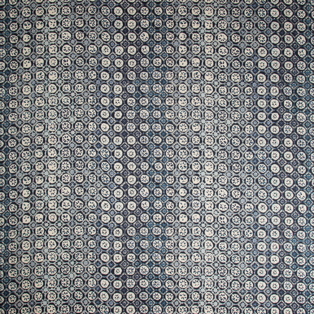Procida Indigo by Kravet Couture Designer Fabric MODERN COLORS-SOJOURN COLLECTION LINEN - 100% Thailand MEDIUM Horizontal: 27 and Vertical: 27 54 - Swanky Fabrics -
