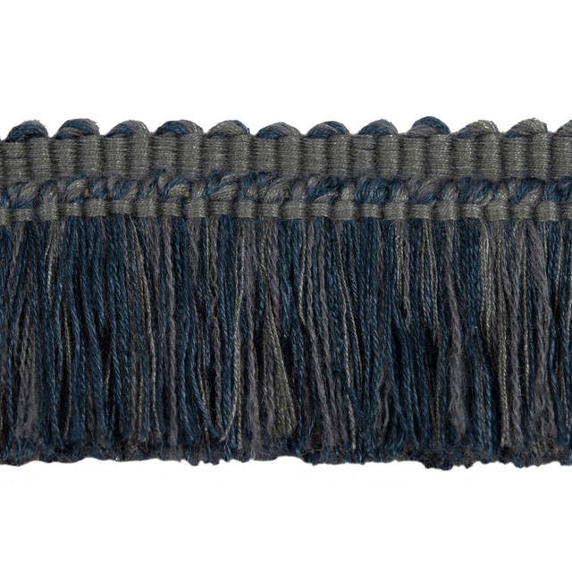 Scrub Brush Denim by Kravet Couture Designer Trim NOMAD CHIC VISCOSE - 54%;ACRYLIC - 39%;LINEN - 7% France - Horizontal: - and Vertical: - 2 - Swanky Fabrics -