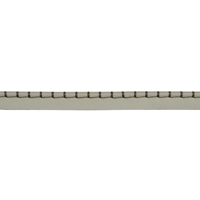 Whip Stitch Cord Steel by Kravet Design Designer Trim LEATHER TRIM COW HIDE - 90%;COTTON - 5%;POLYESTER - 5% Austria - Horizontal: - and Vertical: - 2.5 - Swanky Fabrics -