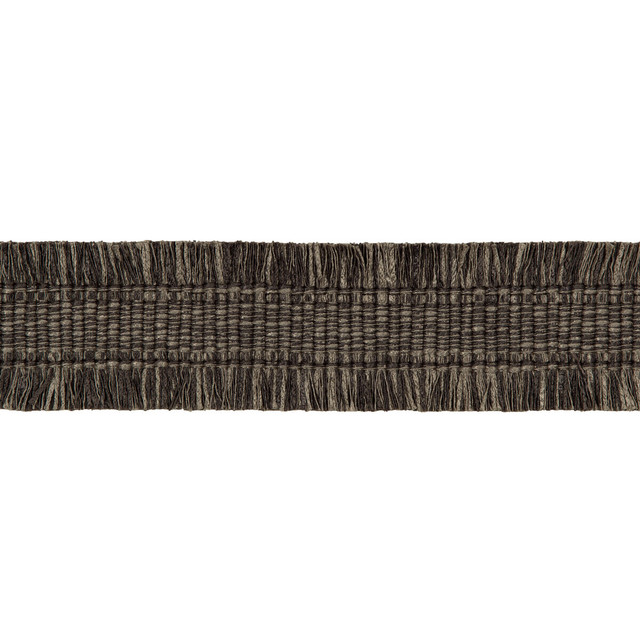 Outskirt Charcoal by Kravet Couture Designer Trim LINHERR HOLLINGSWORTH BOHEME II POLYESTER - 100% China Horizontal: 0 and Vertical: 0 2.25 - Swanky Fabrics -