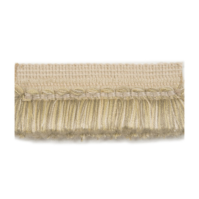 Brush Fringe Flax by Kravet Couture Designer Trim - WOOL - 39%;ACRYLIC - 23%;ACETATE - 14%;COTTON - 14%;POLYESTER - 7%;ELASTIC - 3% China - Horizontal: - and Vertical: - - - Swanky Fabrics -