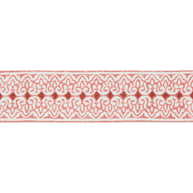 Paige Tape Berry by Lee Jofa Designer Trim WESTPORT TRIMMINGS LINEN - 93%;COTTON - 7% India - Horizontal: 2.6 and Vertical: 0.75 2.6 - Swanky Fabrics -