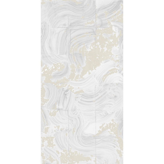 Rearrangements Neutral by Kravet Couture Designer Wallcovering PAPERSCAPE ARTIST SERIES PAPER - 100% United States - Horizontal: 54 and Vertical: 108 54 - Swanky Fabrics -