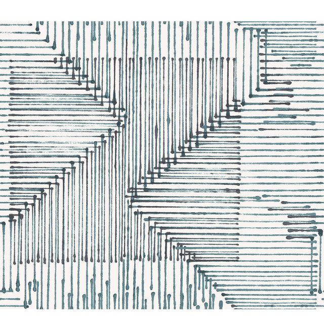 Warp & Weft Sea And Lava by Winfield Thybony Designer Wallcovering WINFIELD THYBONY NON WOVEN - 100% United States - Horizontal: - and Vertical: 24 27 - Swanky Fabrics -