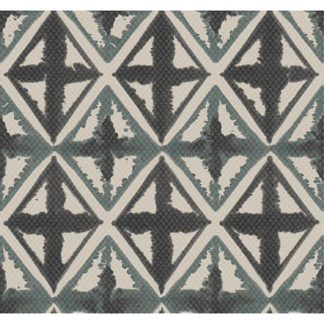 Diamond Block Charcoal by Winfield Thybony Designer Wallcovering WINFIELD THYBONY NON WOVEN - 100% United States - Horizontal: - and Vertical: 25.25 27 - Swanky Fabrics -