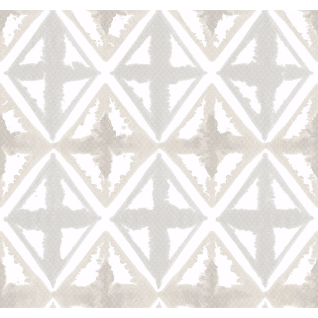 Diamond Block Stone by Winfield Thybony Designer Wallcovering WINFIELD THYBONY NON WOVEN - 100% United States - Horizontal: - and Vertical: 25.25 27 - Swanky Fabrics -