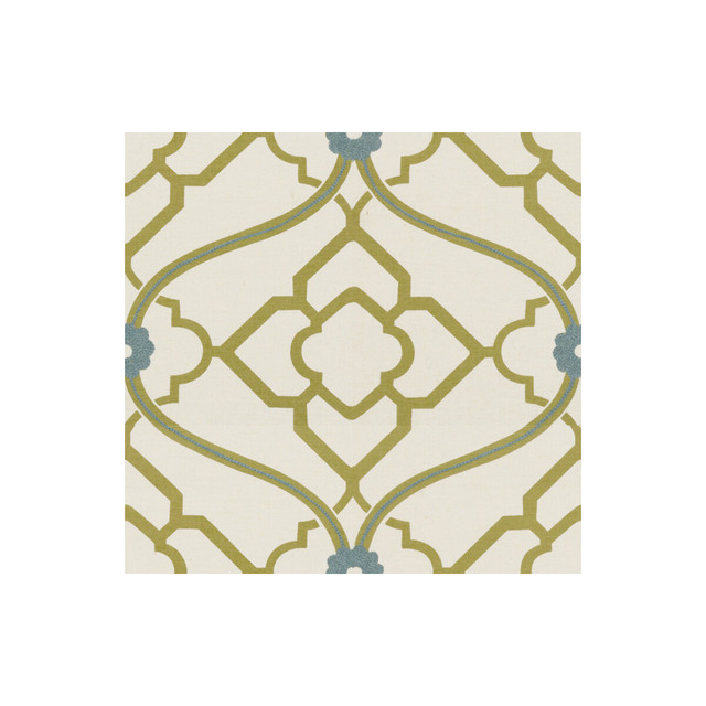 Zuma Kiwi by Kravet Design Designer Fabric CANDICE OLSON COLLECTION COTTON - 100% India LIGHT Horizontal: 13.5 and Vertical: 13.5 55 - Swanky Fabrics -