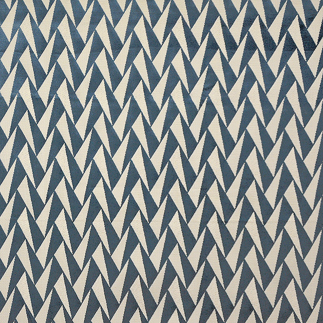 Nouveau # 852 Teal by Maxwell Designer Fabric Telafina Season Xi 78% VISCOSE 22% MODACRYLIC BELGIUM V-5.7"H-3.4" 53.5-54.3" - Swanky Fabrics -