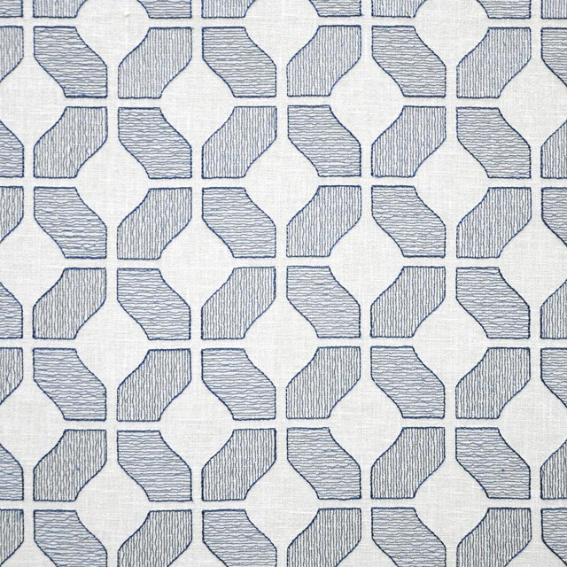 Parenthesis # 330 Turkish Tile by Maxwell Designer Fabric Color Theory-Vol.V Sorbet 50% COTTON/25% RAYON 20% POLYESTER/5% LINEN INDIA V-3.75"H-4" 54"EMB.52" - Swanky Fabrics -