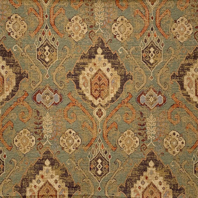 Guru Marrakesh by Magnolia Designer Fabric - 72 Ctn/28Poly India 78000 Horizontal: 13.75 and Vertical: 30 56" - Swanky Fabrics -