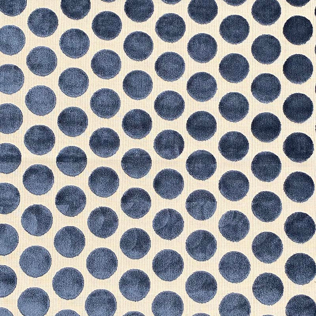 Legacy Blue by Magnolia Designer Fabric - 65Visc35Poly India 15000 Horizontal: 3.5 and Vertical: 2.25 54" - Swanky Fabrics -