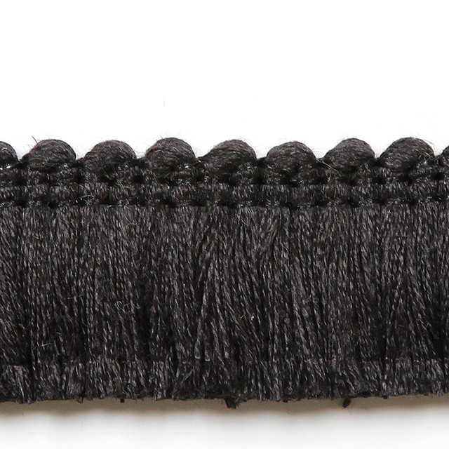 Lena Brush Smoke by Magnolia Designer Trim - 97Linen/3Poly China Horizontal: and Vertical: 1.2 - Swanky Fabrics -