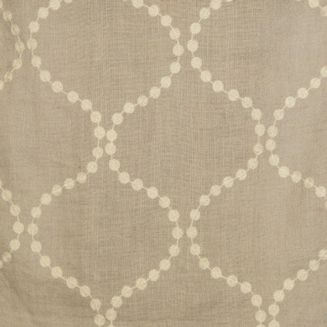 Nebulous Linen by Mitchell Designer Fabric #1903 100% Linen w/100% Viscose Embroidery India </p><p>Repeat: Horizontal: 8 and Vertical: 8 54 - Swanky Fabrics -