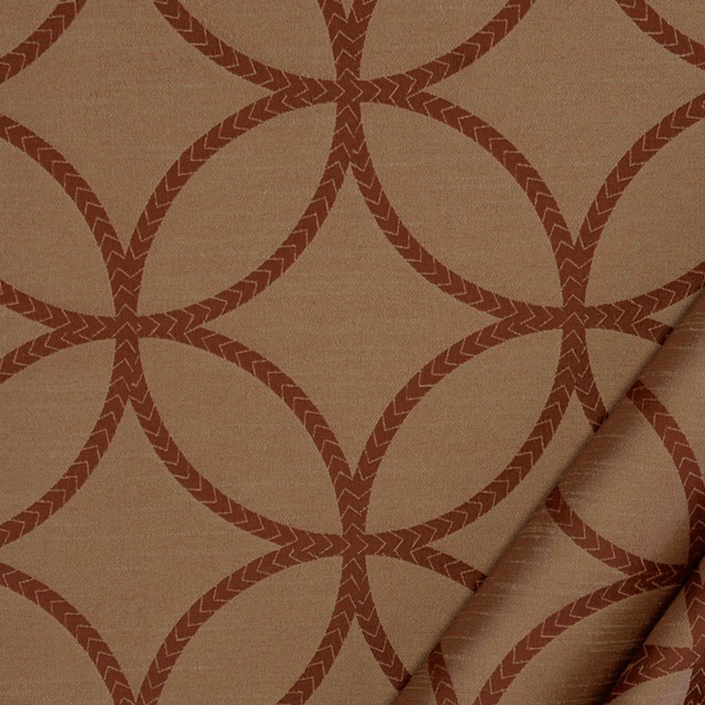 Boston Paprika by Mitchell Designer Fabric #1411 - Capital Designs 100% POLYESTER China 10000 </p><p>Repeat: Horizontal: 7.75 and Vertical: 8 - Swanky Fabrics -