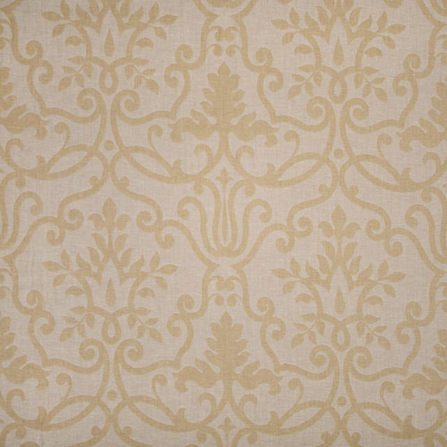 Kennedy Ecru by Mitchell Designer Fabric #1416 - Presidential Collection 76% POLYESTER 24% COTTON India 15000 </p><p>Repeat: Horizontal: 13.75 and Vertical: 14.625 56 - Swanky Fabrics -