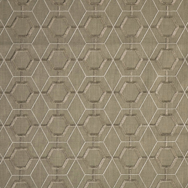 Barrymore Fog by Mitchell Designer Fabric #1446 - Marquee Collection 70% POLYESTER 30% COTTON w/ 100% RAYON EMBROIDERY India 30000 </p><p>Repeat: Horizontal: 6.5 and Vertical: 9 55 - Swanky Fabrics -