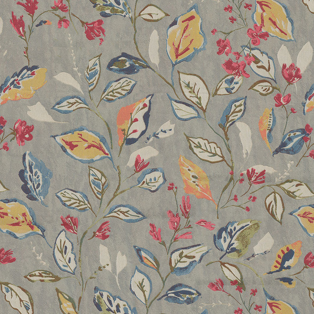 Hazel 74 Sterling by ABBEYSHEA Designer Fabric N/A 100% Polyester China 125,000 Double Rubs </p><p>Repeat: Horizontal: and Vertical: 55" (140 cm) - Swanky Fabrics -