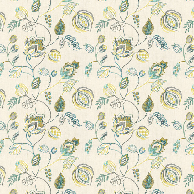 Boardwalk 1 Seaglass by Stout Designer Fabric COMFORTABLE LIVING GLACIER/LAGOON 100%POL %VEMB CHINA WYZENBEEK 100 000 DOUBLE RUB WEAR TEST (HEAVY DUTY) Horizontal: 17.75 and Vertical: 15.5 51 in - Swanky Fabrics -