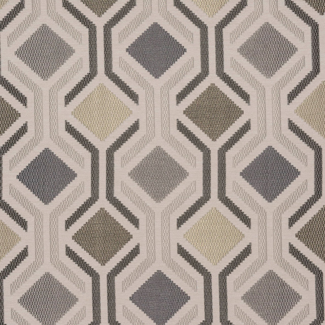 Declamation 2 Pewter by Marcus William Designer Fabric 91%POL 9%COT INDIA MARTINDALE WEAR TEST (25 000 CIRCULAR RUBS) Horizontal: 13.75 and Vertical: 14.75 54 in - Swanky Fabrics -