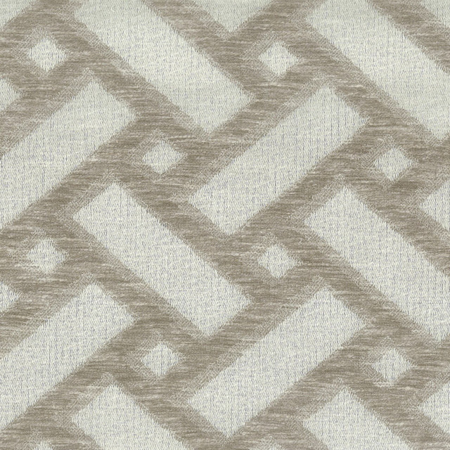 Diva 2 Mushroom by Stout Designer Fabric COMFORTABLE LIVING BEIGE/TAUPE 30%COT 70%POL INDIA Horizontal: 3.25 and Vertical: 2.75 54 in - Swanky Fabrics -