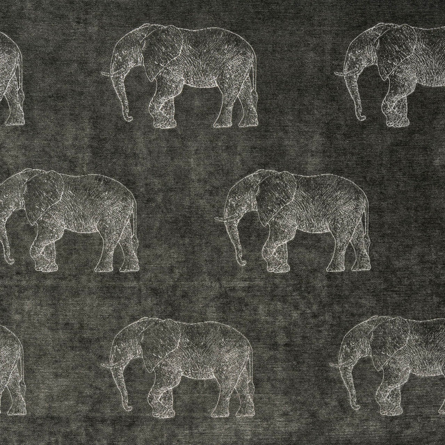 Hoover 1 Pewter by Marcus William Designer Fabric 50%SVI 50%POL TURKEY MARTINDALE WEAR TEST (20 000 CIRCULAR RUBS) Horizontal: 26.375 and Vertical: 17.5 55 in - Swanky Fabrics -