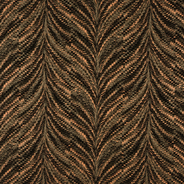Lockhart 2 Copper by Marcus William Designer Fabric 93%POL 7%LRX TURKEY Horizontal: 14 and Vertical: 14 55 in - Swanky Fabrics -