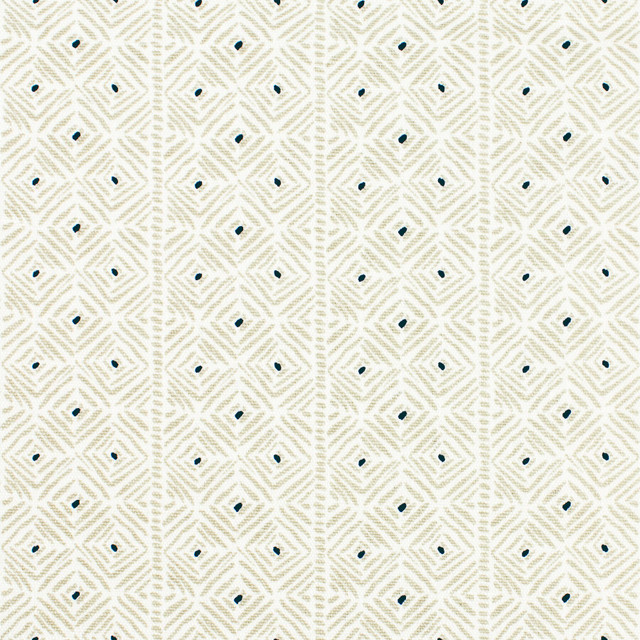 Pixie 1 Sand by Aoc Designer Fabric LA BELLA VITA 55%LIN 45%COT USA Horizontal: 2.5 and Vertical: 1.25 54 in - Swanky Fabrics -