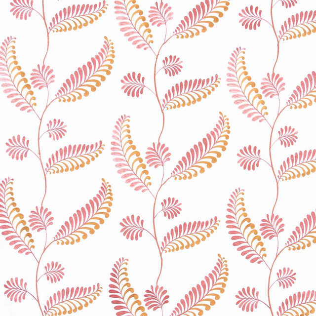 Easy Breezy Sorbet by Carole Designer Fabric Pink Jade 85% Polyester, 15% Linen India N/A Horizontal: 25 and Vertical: 15.25 50.75 - Swanky Fabrics -